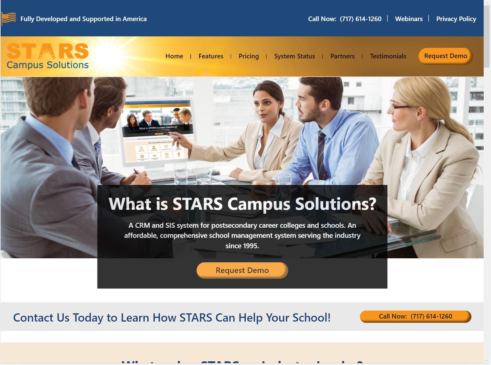 STARS Campus Solutions Screenshot