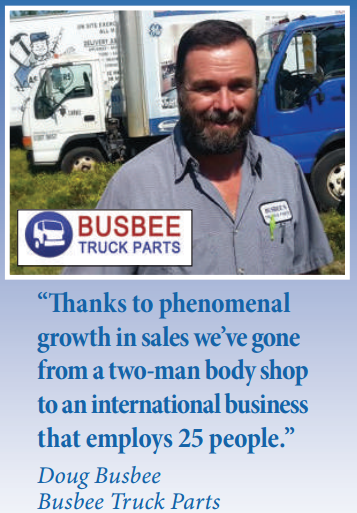 Busbee Truck Parts is #1 on Google