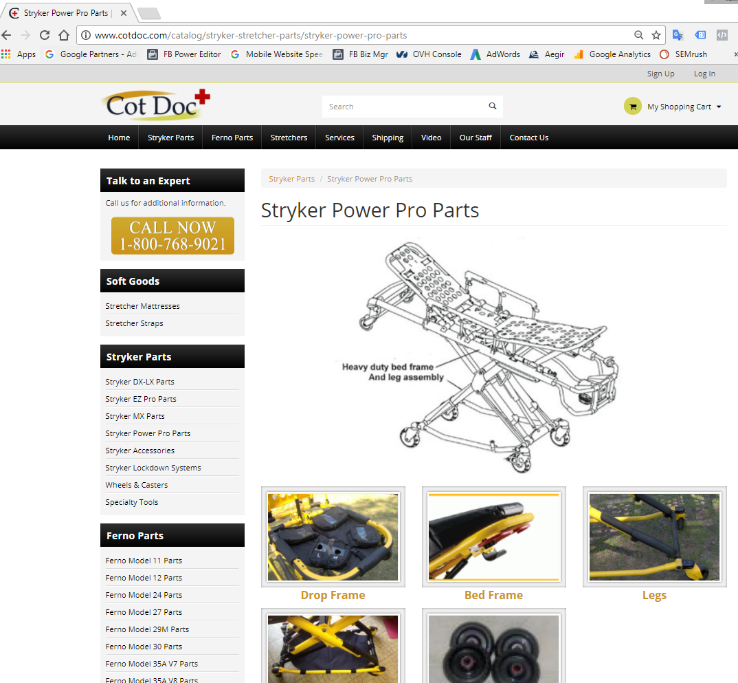 CotDoc Stryker power pro page image
